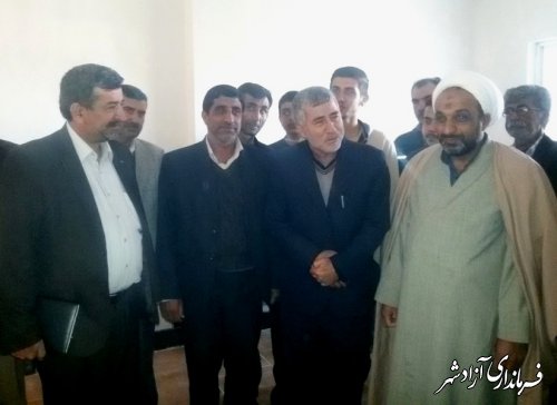 افتتاح خانه عالم روستای ازدارتپه