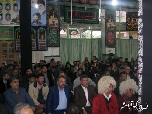 دیدار مردمی و سخنرانی وزیر محترم اطلاعات در شهرستان آزادشهر