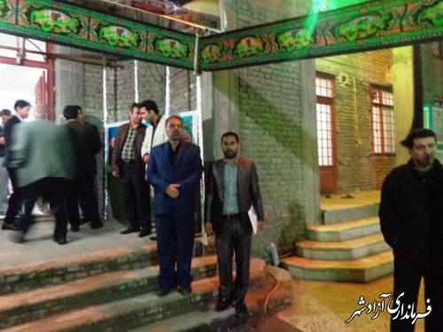 برگزاری مراسم رحلت حضرت محمّد(ص) در مسجدجامع روستای ازدارتپّه