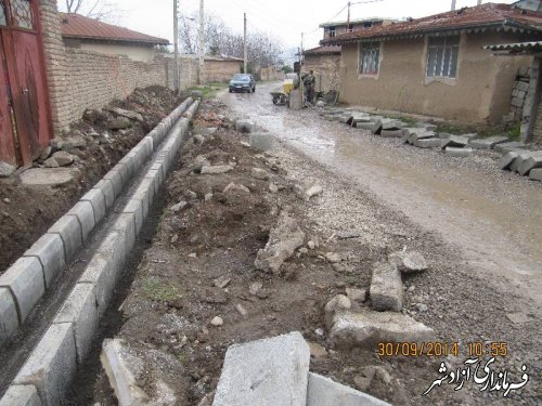 روستای خاندوزسادات بخش مرکزی به سرعت به سمت آبادانی پیش میرود 