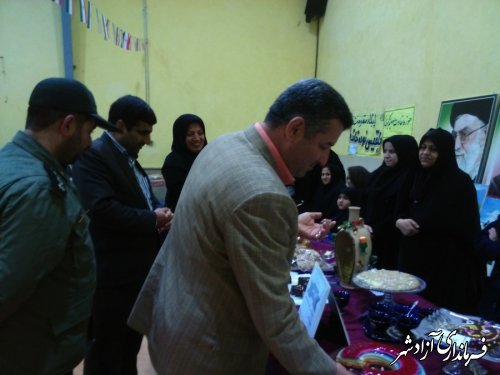 جشنواره غذا در شهر نوده خاندوز به مناسبت دهه فجر برگزار شد
