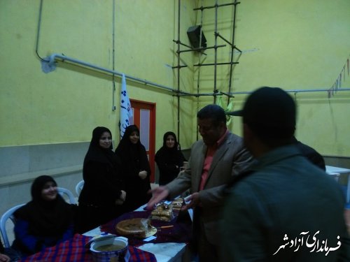 جشنواره غذا در شهر نوده خاندوز به مناسبت دهه فجر برگزار شد