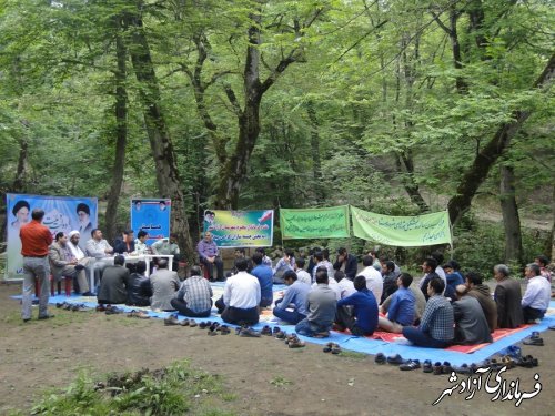 همایش شوراهای اسلامی روستاهای بخش چشمه ساران با حضور فرماندار آزادشهر