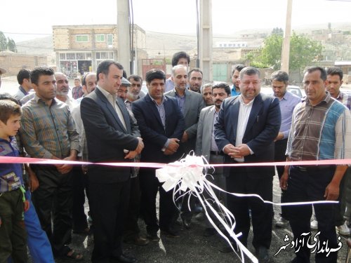دفتر برق روستای تیل آباد شهرستان آزادشهر افتتاح شد
