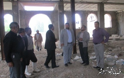بازدید فرماندار شهرستان آزادشهر از روستای کاشیدار بخش چشمه ساران