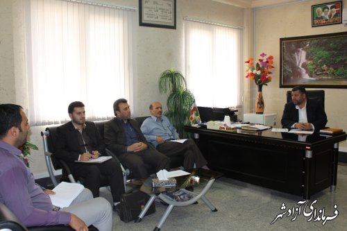 دومین جلسه انجمن کتابخانه های عمومی شهرستان آزادشهر برگزار گردید