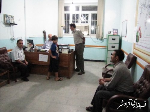 فعالیت ستاداسکان مسافرین تابستانه آموزش و پرورش شهرستان آزادشهر