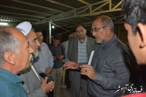 نشست صمیمی مسئولین ادارات شهرستان آزادشهر با مردم روستای قزلجه در هفته دولت (تصاویر)