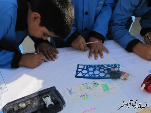 مراسم جشن روز جهانی کودک در مدارس شهرستان آزادشهر