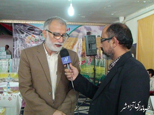 جشنواره غذای سالم در مدارس شهرستان آزادشهر