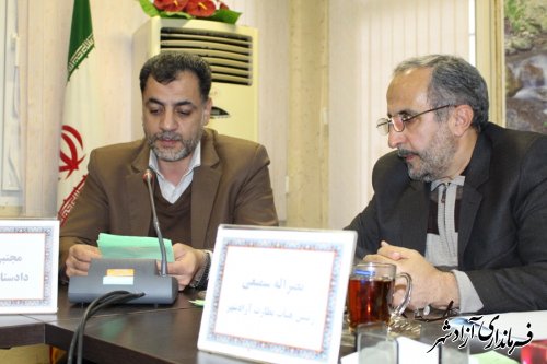 جلسه معتمدین برای انتخاب هیات اجرائی شهرستان  ازادشهر برگزار گردید