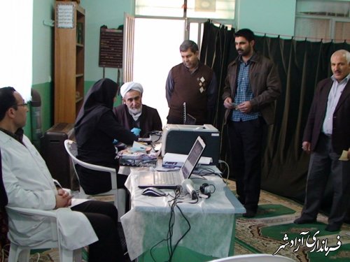 اهدای خون فرهنگیان شهرستان آزادشهر