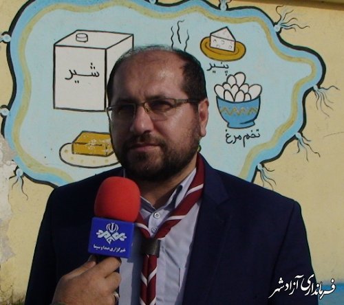 کارگاه آموزشی بوفه مدارس در شهرستان آزادشهر