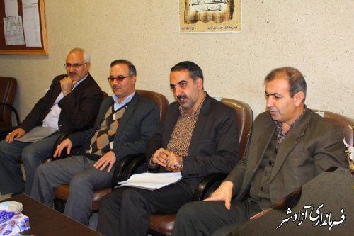 دومین جلسه  کمیته حقوقی ستاد انتخابات شهرستان آزادشهر برگزار شد