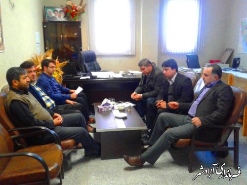 کمیته های آموزش و فنآوری انتخابات شهرستان آزادشهر نشست مشترک بر گزار کردند
