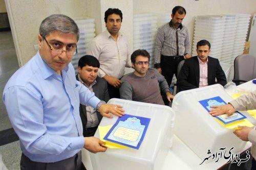 تمامی ظرفیت های موجود برای برگزاری انتخابات سالم در شهرستان آزادشهر مهیا است