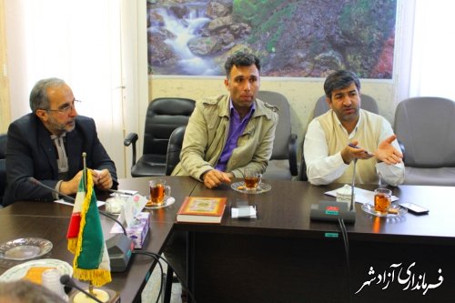 دومین جلسه کمیته امحاء انتخابات شهرستان آزادشهر برگزار شد