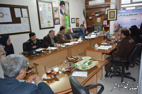 برگزاری کمیته پیشگیری از خودکشی در آزادشهر