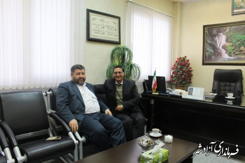 تاکید فرماندار شهرستان آزادشهر به سرمایه گذاری در بخش خصوصی