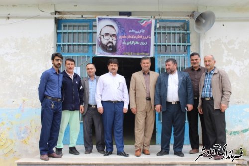 دیدار فرماندار شهرستان آزادشهر با معلمین به مناسبت بزرگداشت هفته معلم
