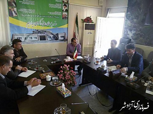 جلسه هماهنگی مبارزه با مواد مخدر شهرستان آزادشهر برگزار شد.