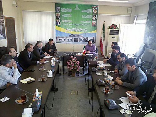 جلسه هماهنگی مبارزه با مواد مخدر شهرستان آزادشهر برگزار شد.