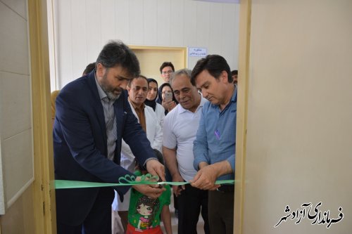 افتتاح مركزمشاوره ترك دخانيات در آزادشهر