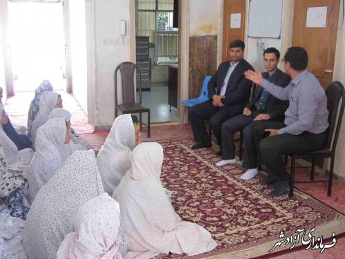 بازدید دادستان و رئیس اداره بهزیستی شهرستان آزادشهر از مراکز اقامتی میان مدت ترک اعتیاد