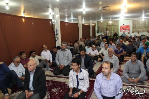 برگزاری همایش اصناف در شهرستان آزادشهر