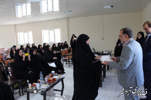 برگزاری همایش بزرگ عفاف و حجاب در شهرستان آزادشهر