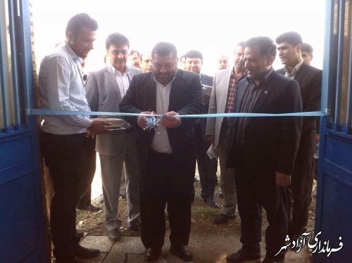 افتتاح پروژه آبرسانی روستایی سرکهریزا و اسلام محله
