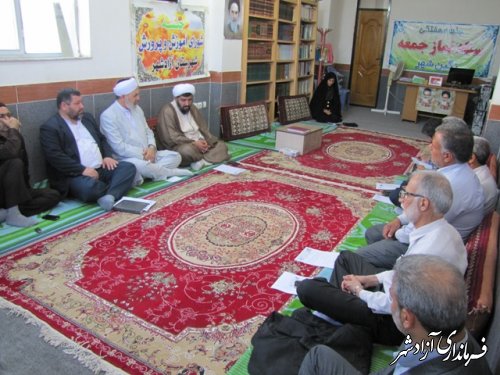 جلسه شورای آموزش و پرورش شهرستان آزادشهر
