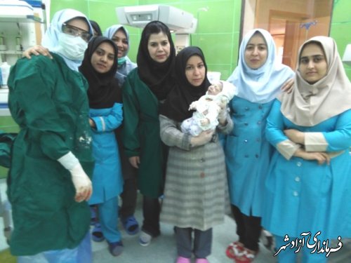 گرامیداشت روز پزشک در بیمارستان حضرت معصومه(س) آزادشهر