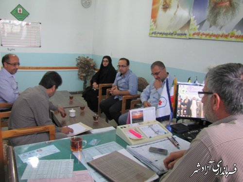 دومین جلسه کمیته توجیه و تبلیغ پروژه مهر آموزش و پرورش شهرستان آزادشهر