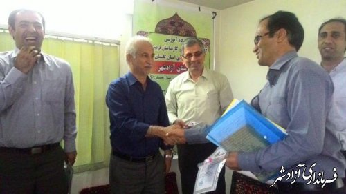 کارگاه آموزشی کارشناسان تربیت بدنی شهرستان هایاستان به میزبانی آزادشهر