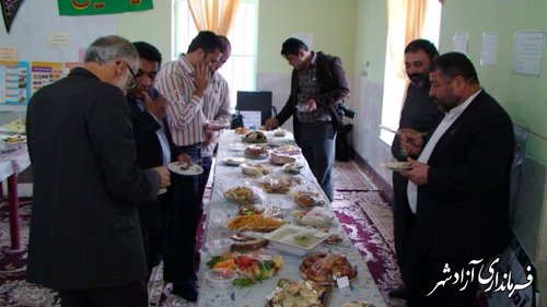 جشنواره غذای سالم در شهرستان آزادشهر