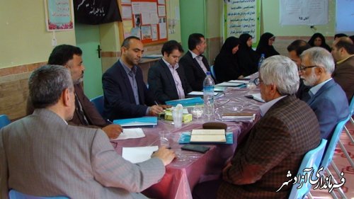 گردهمایی مدیران مدارس استعدادهای درخشان استان