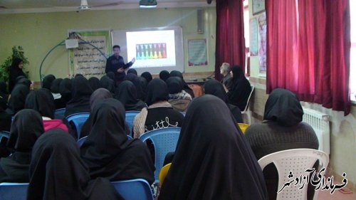کارگاه آموزشی نانو در مدارس شهرستان آزادشهر