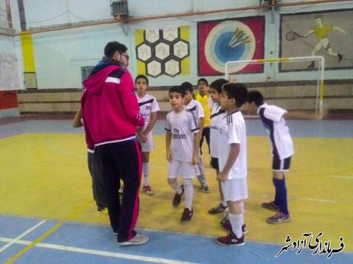 پایان مسابقات فوتسال آموزشگاههای ابتدایی پسرانه شهرستان آزادشهر