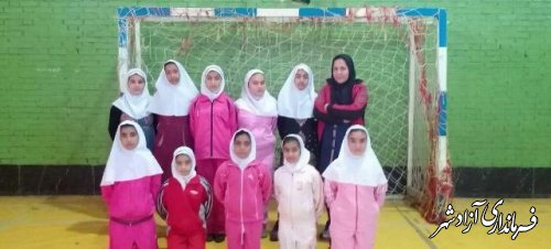 پایان مسابقات فوتسال آموزشگاههای ابتدایی دخترانه شهرستان آزادشهر