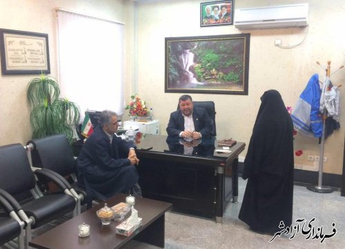 ملاقات عمومی فرماندار شهرستان آزادشهر با مردم برگزار شد