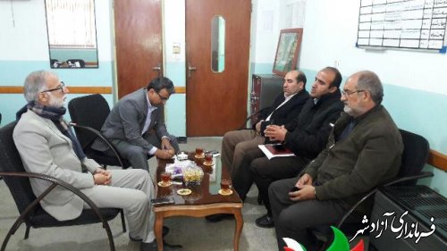 جلسه طرح داناب در آموزش و پرورش شهرستان آزادشهر