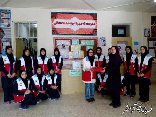 برگزاری انتخابات طرح دادرس در مدارس شهرستان آزادشهر