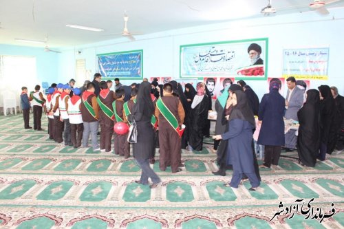 برگزاری جشنواره غذای سالم در مدارس شهرستان آزادشهر