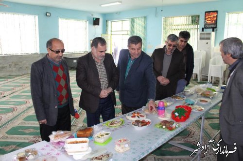 برگزاری جشنواره غذای سالم در مدارس شهرستان آزادشهر