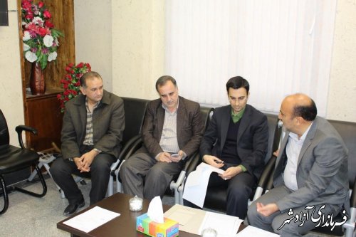 برگزاری ششمین جلسه کمیته انطباق مصوبات شوراهای شهر شهرستان آزادشهر