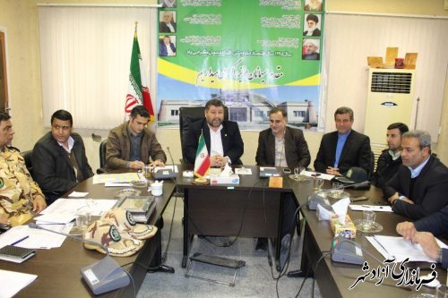 جلسه شورای هماهنگی روابط عمومی های ادارات شهرستان آزادشهر