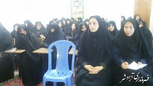 نشست بصیرتی سیاسی با موضوع انقلاب در شهرستان آزادشهر برگزار گردید