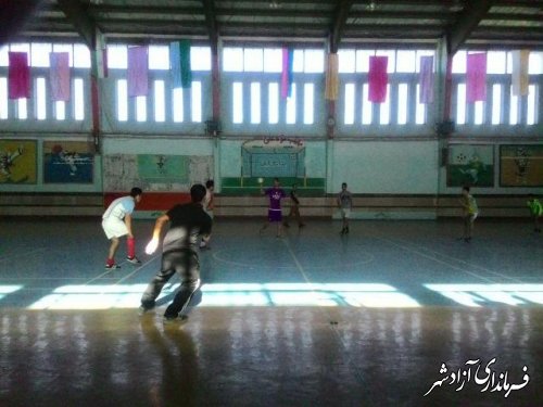 مسابقات هندبال آموزشگاههای پسرانه متوسطه اول آزادشهر