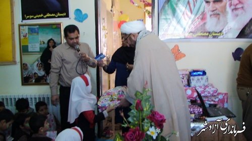برگزاری جشن انقلاب در دبستان مصطفی خمینی روستای سوسرا